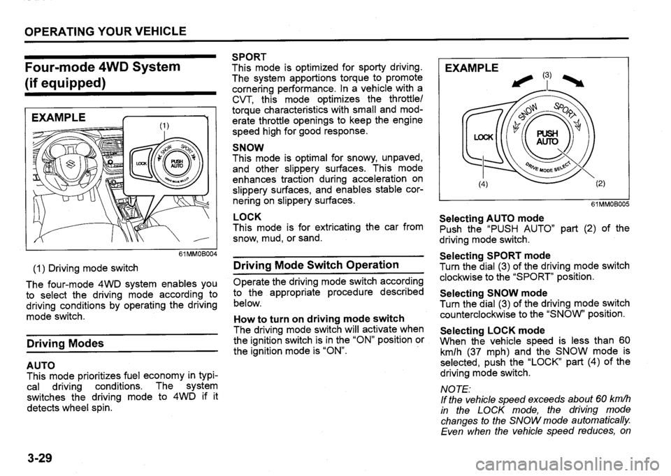 SUZUKI SX4 2020 Owners Manual SUZUKI SX4 2020 Owners Manual