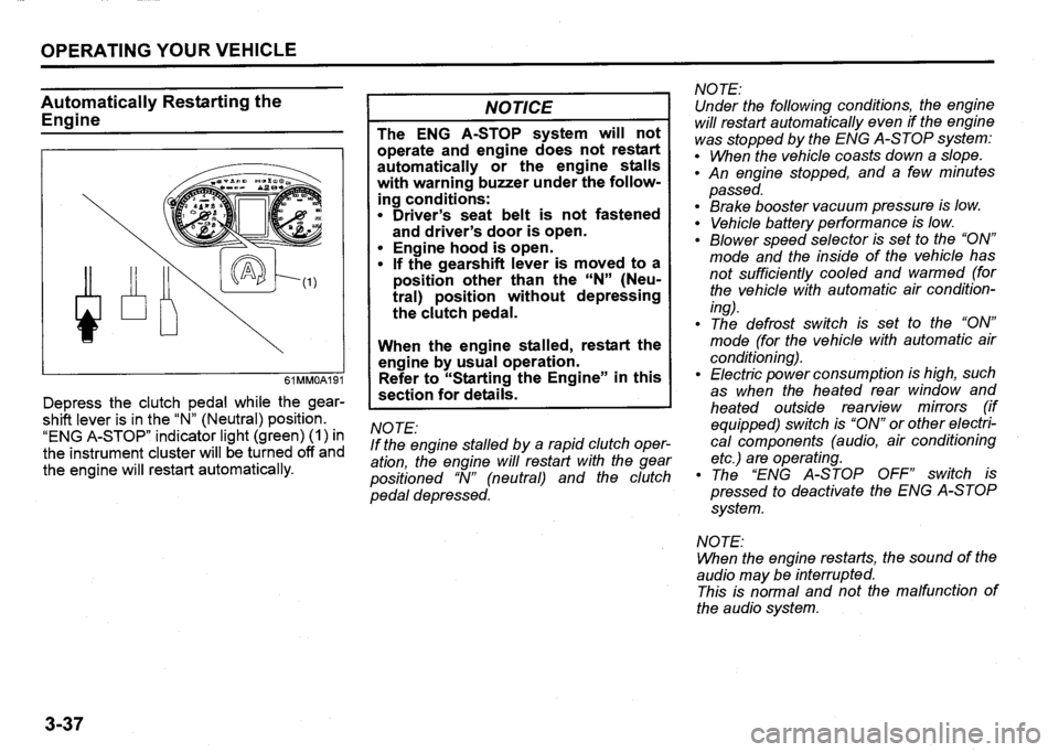 SUZUKI SX4 2020 Owners Manual SUZUKI SX4 2020 Owners Manual