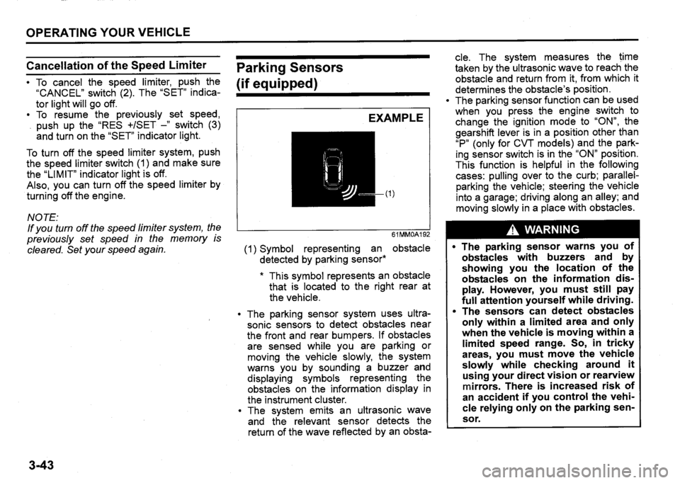 SUZUKI SX4 2020 Owners Manual SUZUKI SX4 2020 Owners Manual