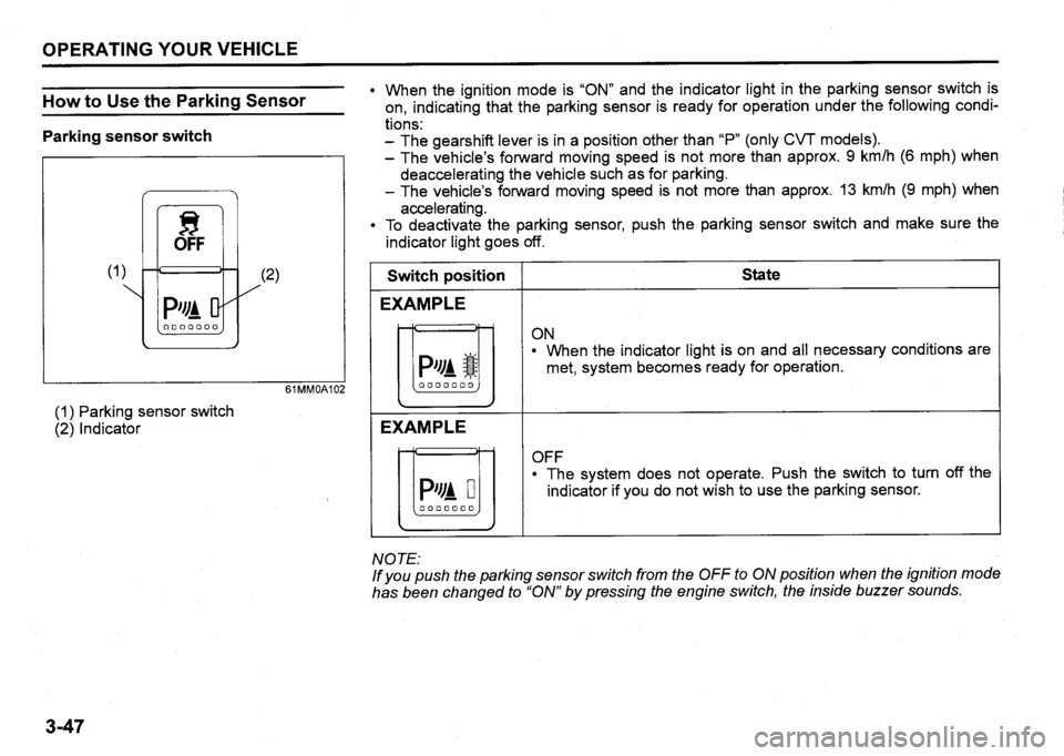 SUZUKI SX4 2020 Owners Manual SUZUKI SX4 2020 Owners Manual