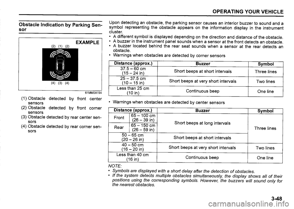SUZUKI SX4 2020 Owners Manual SUZUKI SX4 2020 Owners Manual