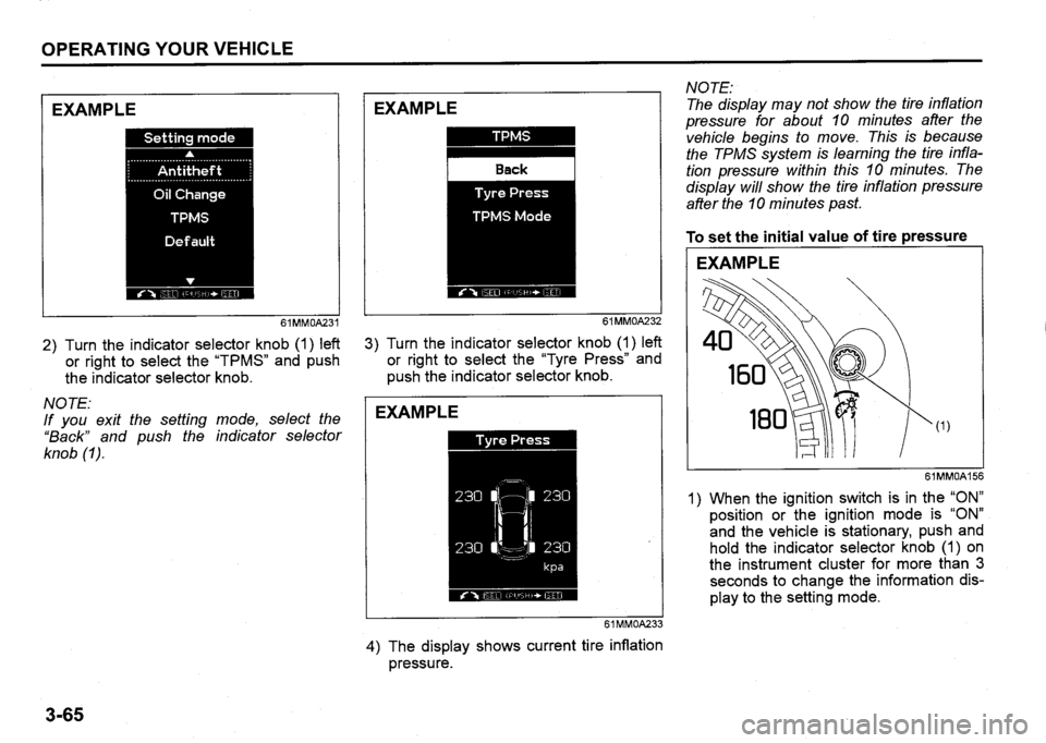 SUZUKI SX4 2020 Owners Manual SUZUKI SX4 2020 Owners Manual