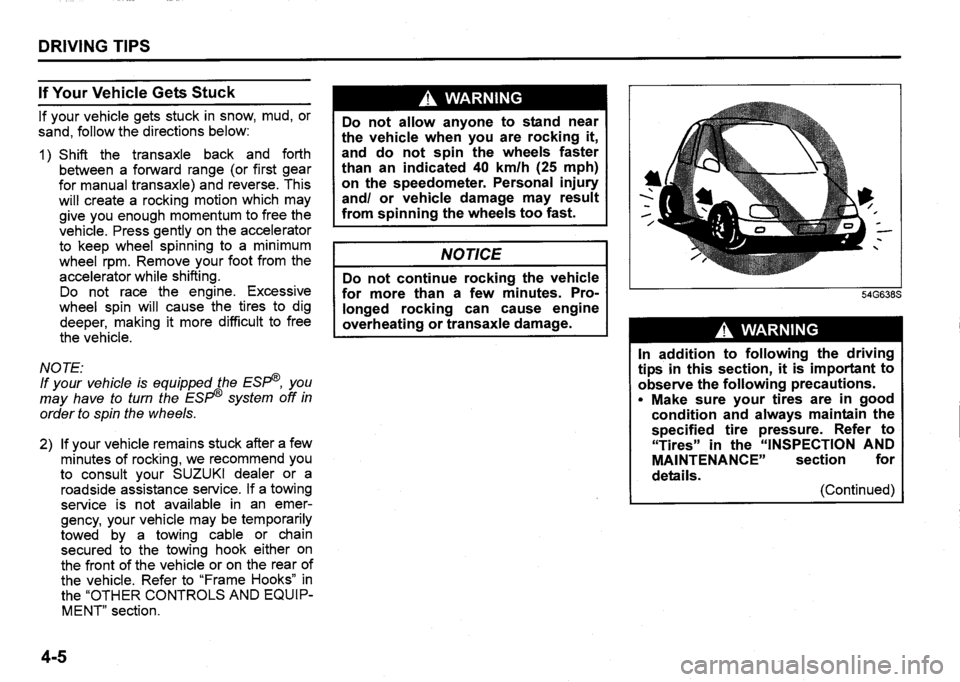 SUZUKI SX4 2020 Owners Manual SUZUKI SX4 2020 Owners Manual