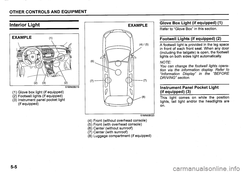 SUZUKI SX4 2020 Owners Manual SUZUKI SX4 2020 Owners Manual