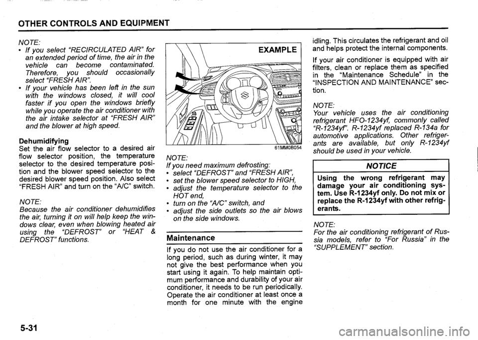 SUZUKI SX4 2020 Owners Manual SUZUKI SX4 2020 Owners Manual