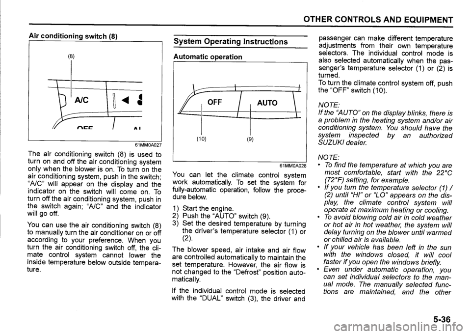 SUZUKI SX4 2020 Owners Manual SUZUKI SX4 2020 Owners Manual