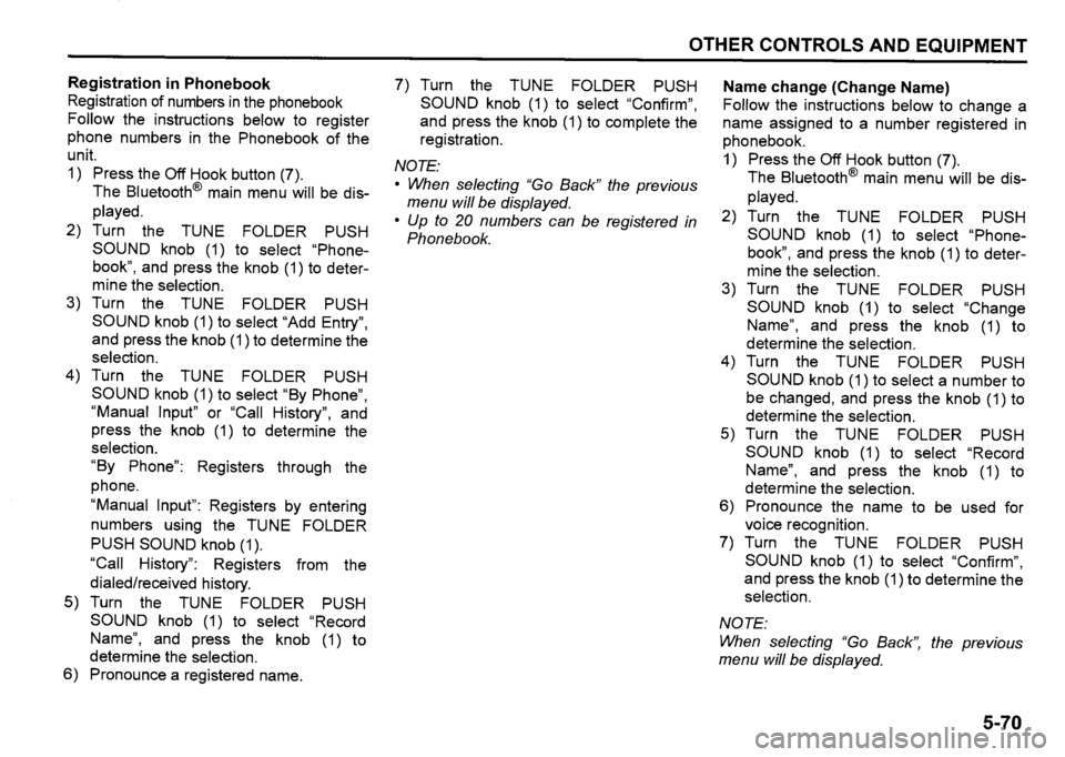SUZUKI SX4 2020 Owners Manual SUZUKI SX4 2020 Owners Manual
