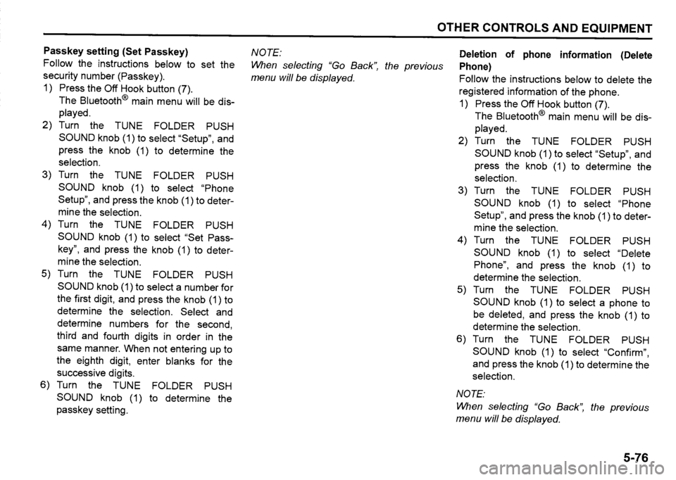 SUZUKI SX4 2020 Owners Manual SUZUKI SX4 2020 Owners Manual