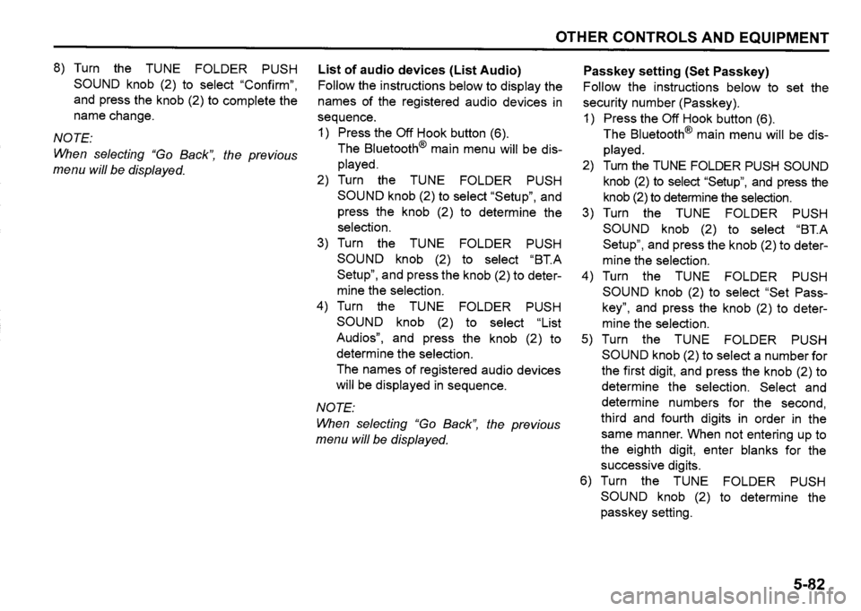 SUZUKI SX4 2020 Owners Manual SUZUKI SX4 2020 Owners Manual