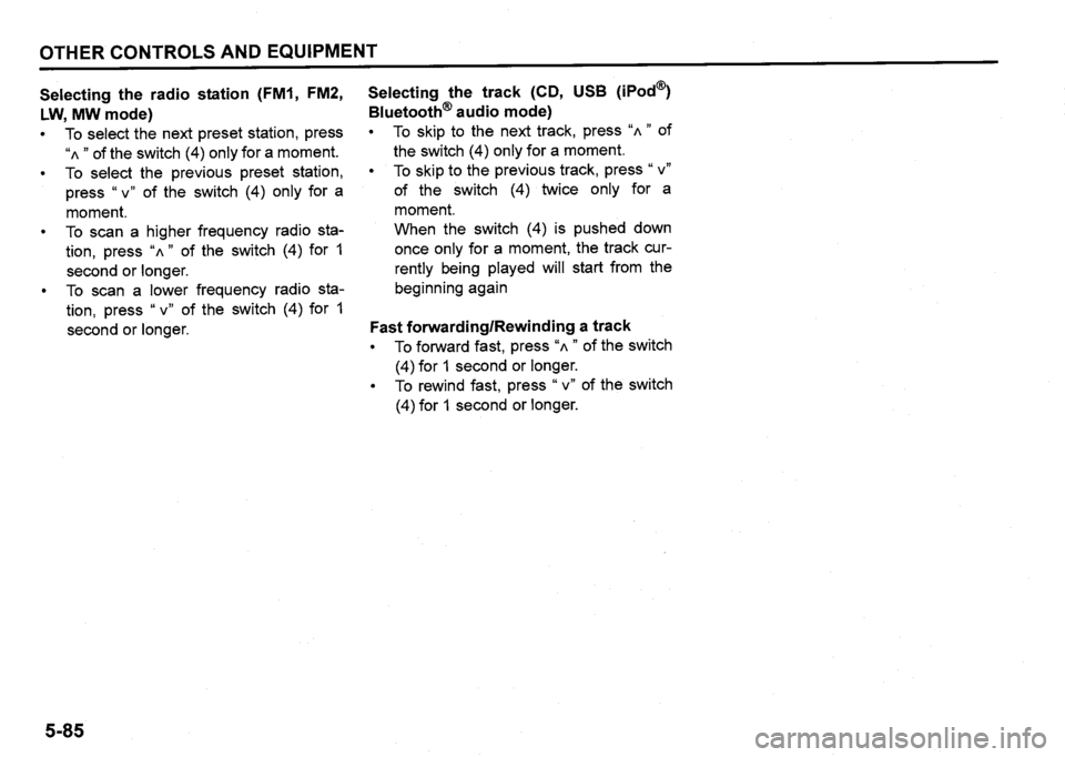 SUZUKI SX4 2020 Owners Manual SUZUKI SX4 2020 Owners Manual