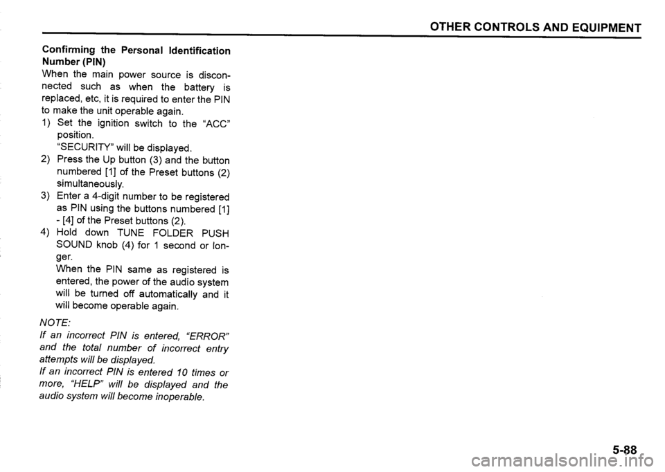 SUZUKI SX4 2020  Owners Manual 