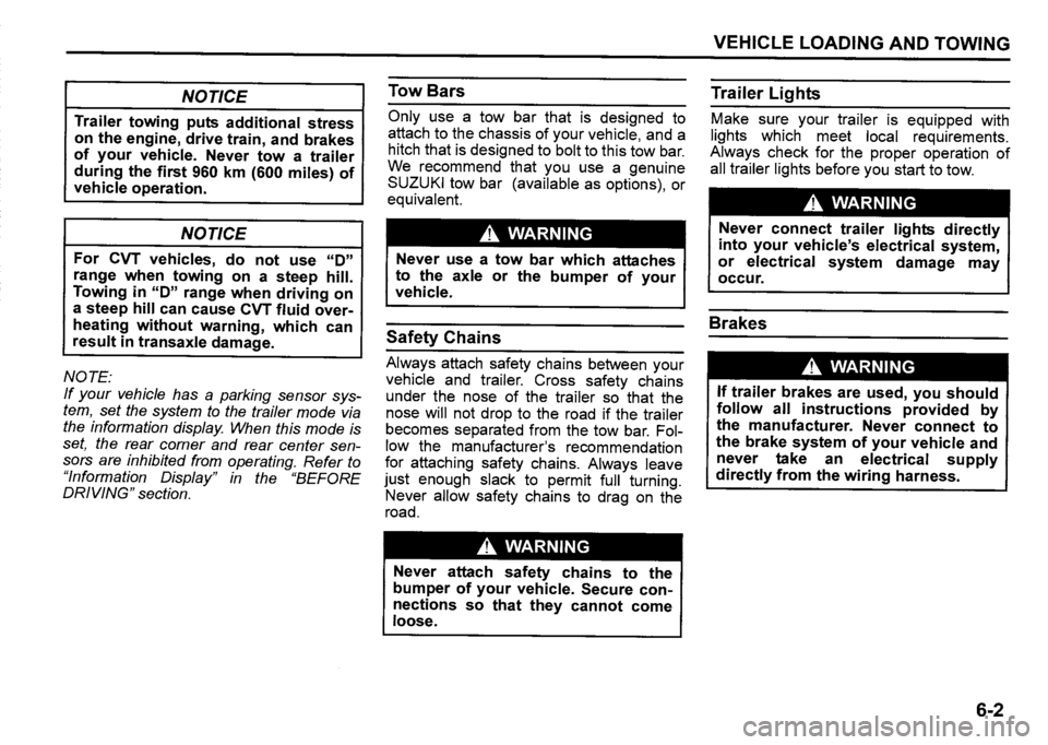 SUZUKI SX4 2020  Owners Manual 