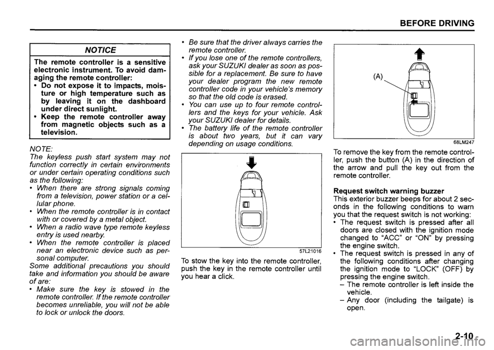 SUZUKI SX4 2022 Owners Guide 