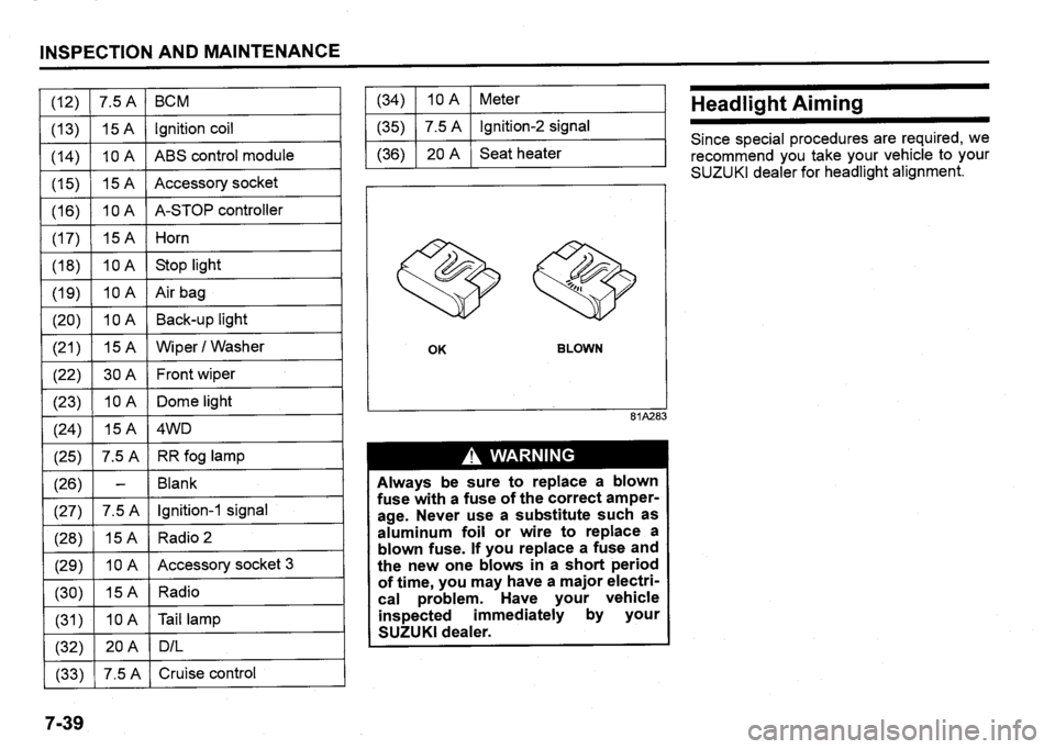 SUZUKI SX4 2020 Owners Manual SUZUKI SX4 2020 Owners Manual