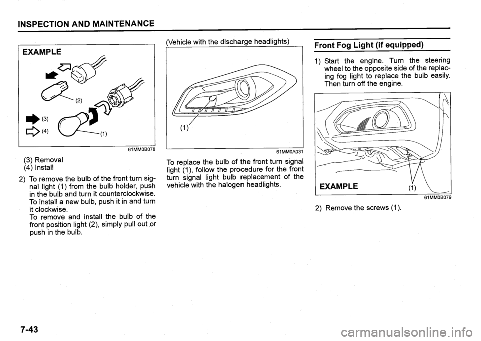 SUZUKI SX4 2020 Owners Manual SUZUKI SX4 2020 Owners Manual