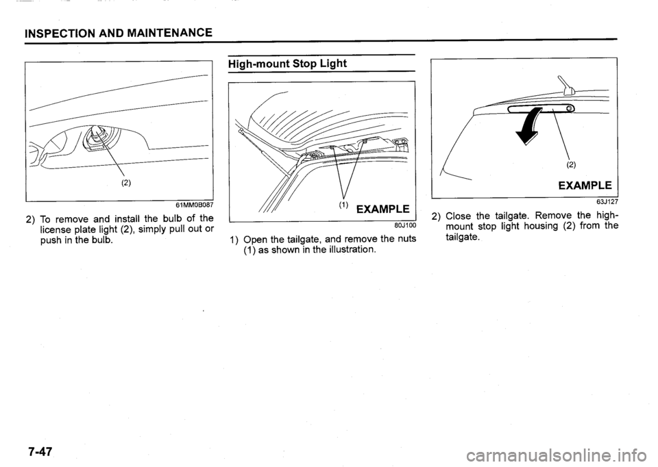 SUZUKI SX4 2020 Owners Manual SUZUKI SX4 2020 Owners Manual