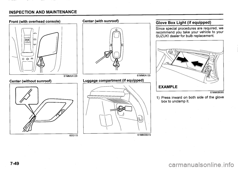 SUZUKI SX4 2020 Owners Manual SUZUKI SX4 2020 Owners Manual