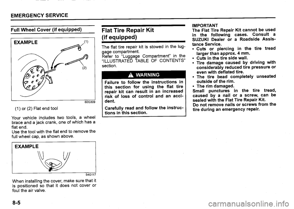 SUZUKI SX4 2020 Owners Manual SUZUKI SX4 2020 Owners Manual