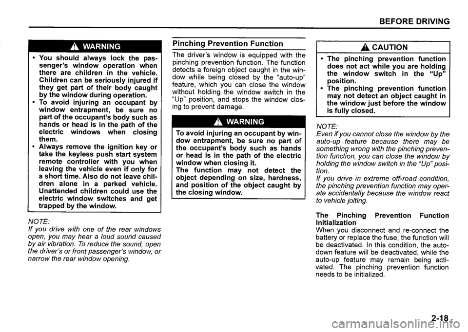 SUZUKI SX4 2014 Service Manual 