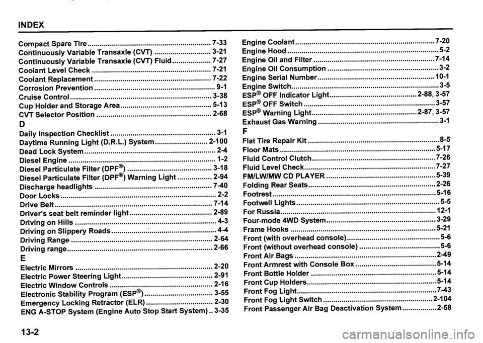 SUZUKI SX4 2020 Owners Manual SUZUKI SX4 2020 Owners Manual