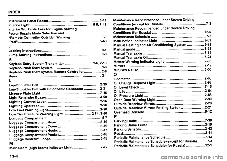 SUZUKI SX4 2020 Owners Manual SUZUKI SX4 2020 Owners Manual
