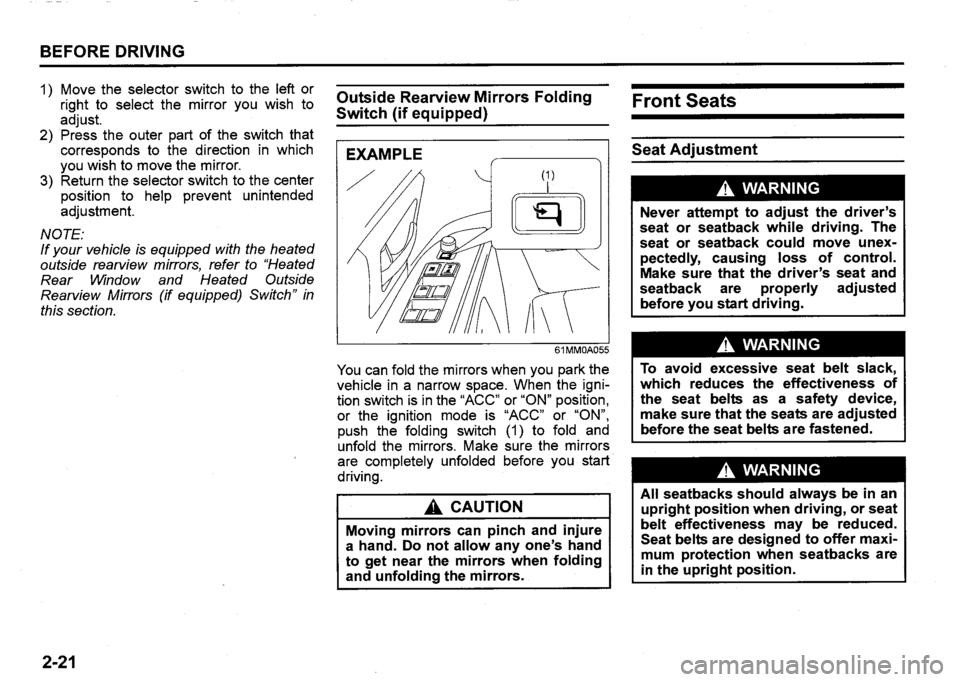 SUZUKI SX4 2014 Service Manual 