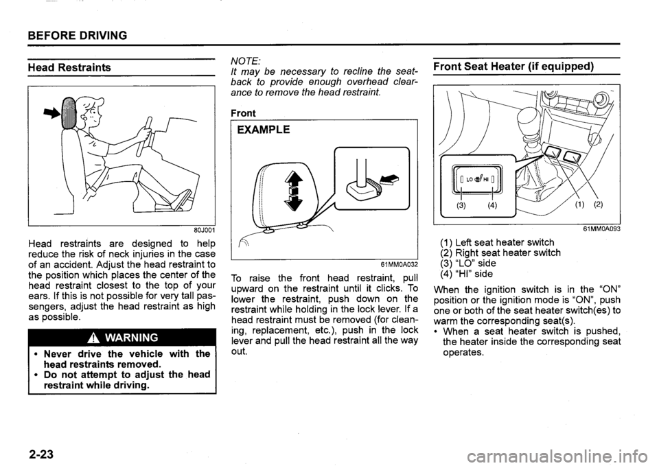 SUZUKI SX4 2022 Service Manual 