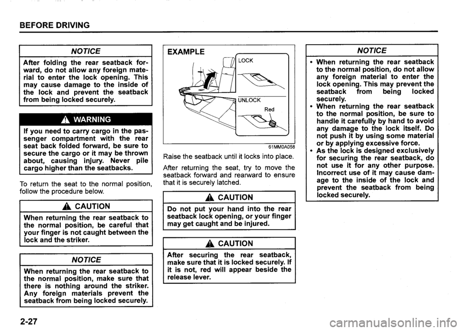 SUZUKI SX4 2014 Service Manual 