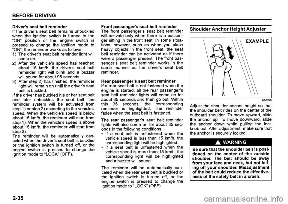 SUZUKI SX4 2020 Workshop Manual SUZUKI SX4 2020 Workshop Manual