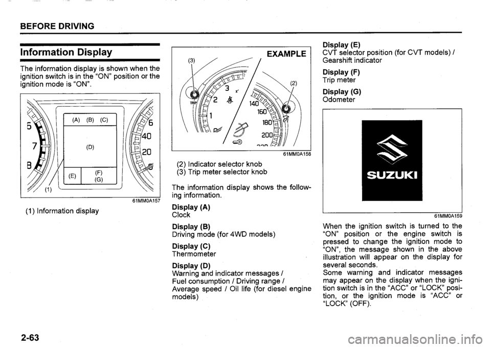 SUZUKI SX4 2020 Manual Online SUZUKI SX4 2020 Manual Online
