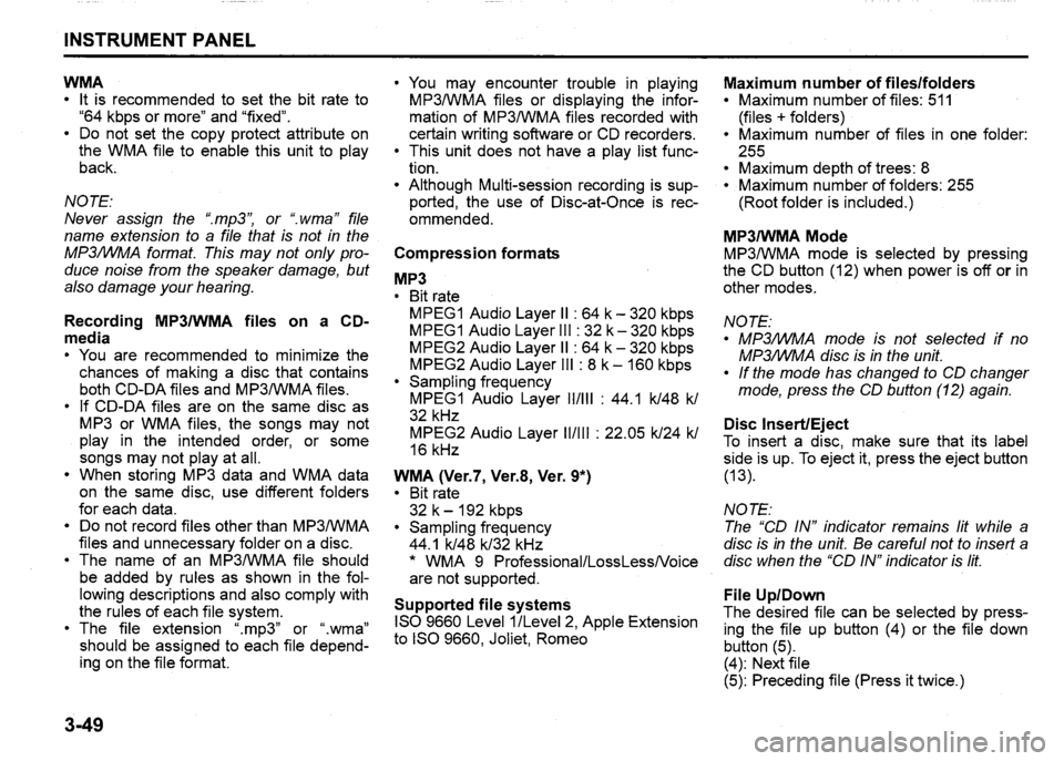 SUZUKI SX4 2012 Owners Manual SUZUKI SX4 2012 Owners Manual