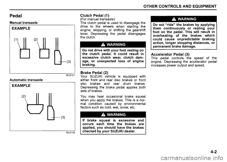 SUZUKI SX4 2012 Owners Manual SUZUKI SX4 2012 Owners Manual