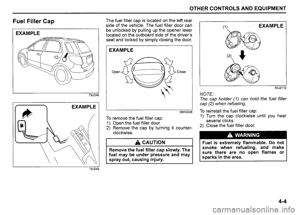 SUZUKI SX4 2009  Owners Manual 