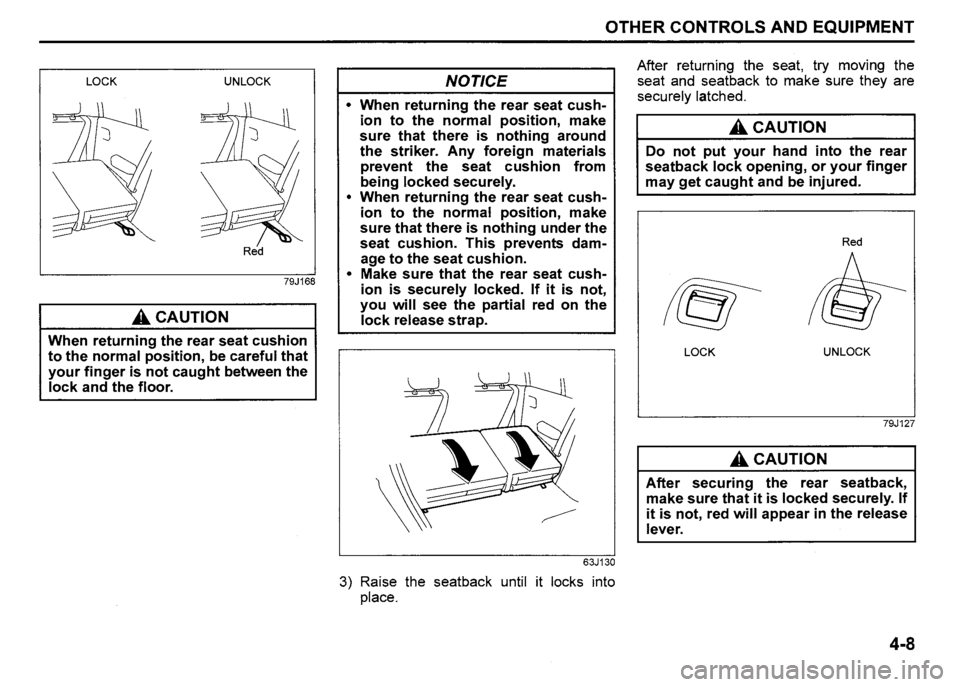 SUZUKI SX4 2009  Owners Manual 