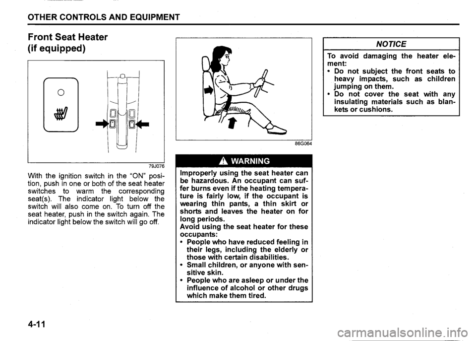 SUZUKI SX4 2009  Owners Manual 