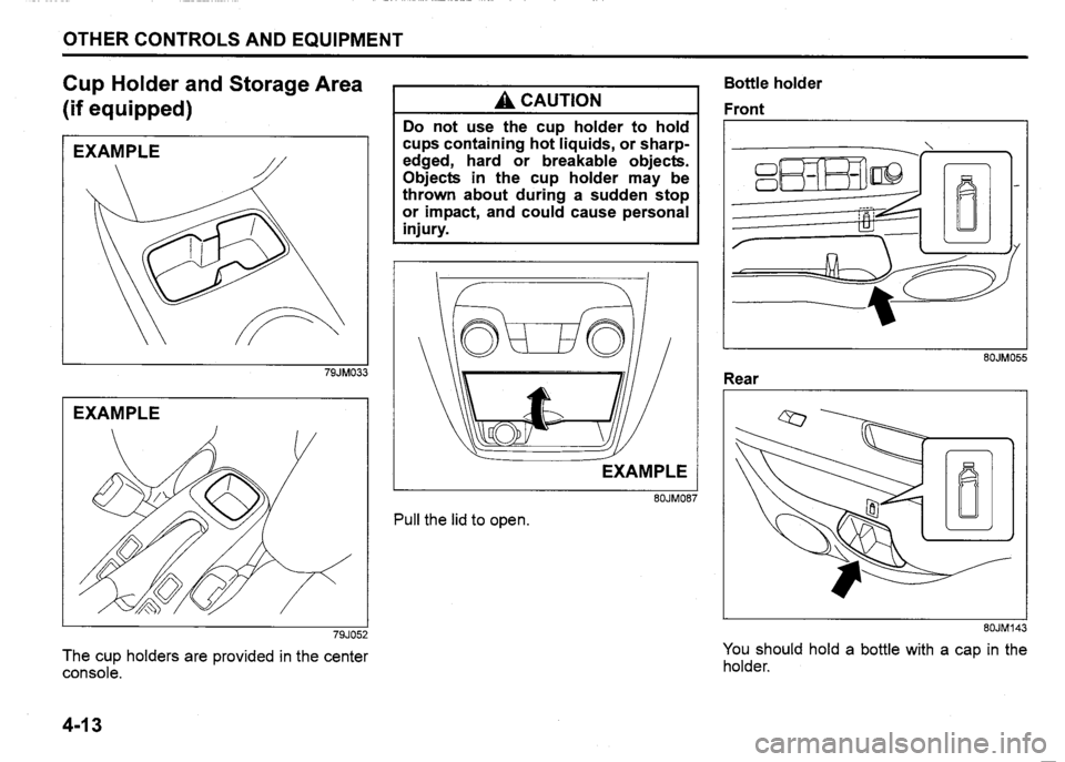 SUZUKI SX4 2009  Owners Manual 
