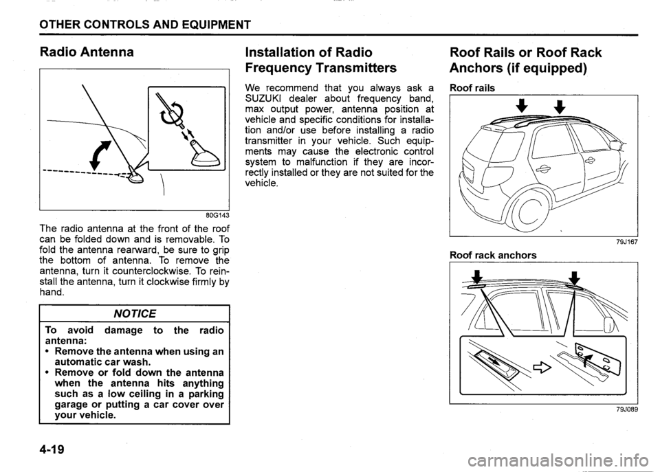 SUZUKI SX4 2009 Owners Manual SUZUKI SX4 2009 Owners Manual