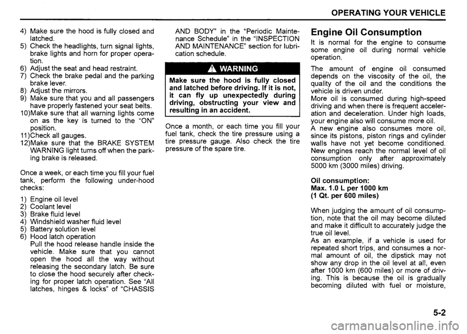 SUZUKI SX4 2009 Owners Manual SUZUKI SX4 2009 Owners Manual