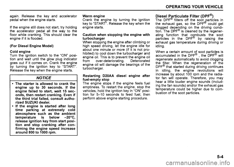 SUZUKI SX4 2009 Owners Manual SUZUKI SX4 2009 Owners Manual