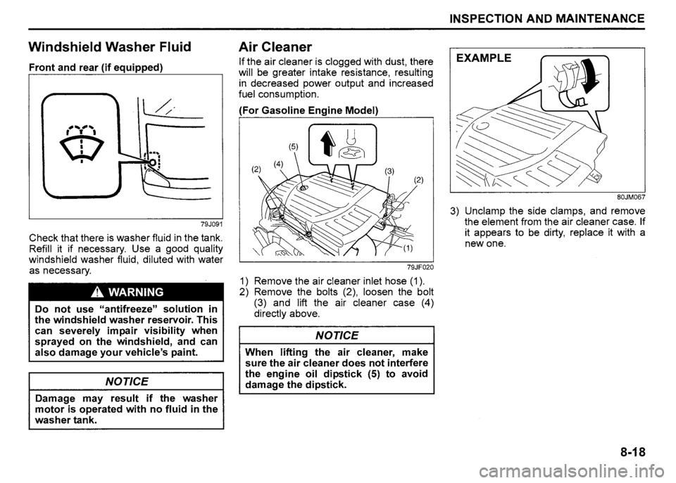 SUZUKI SX4 2009  Owners Manual 