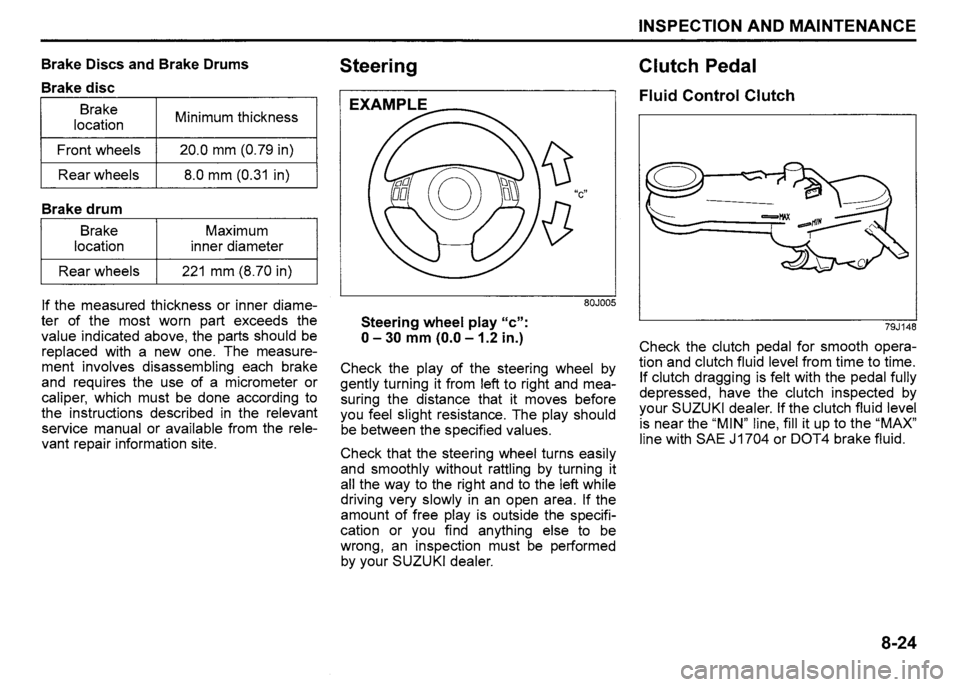 SUZUKI SX4 2009  Owners Manual 
