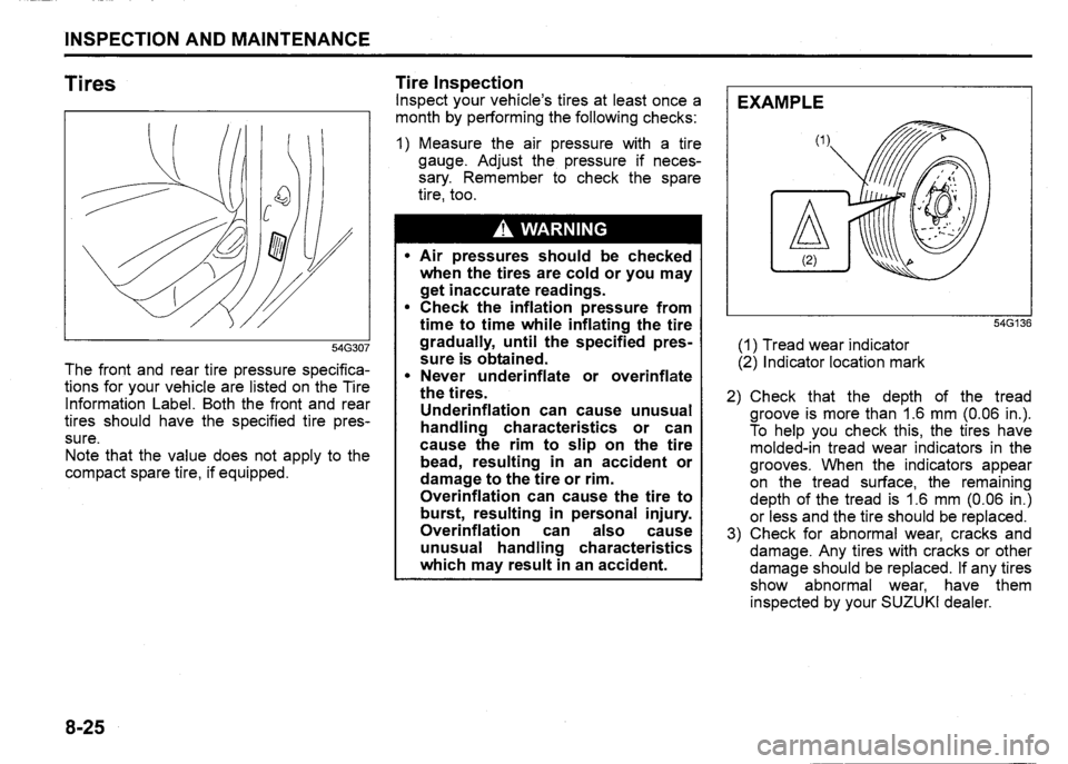 SUZUKI SX4 2009  Owners Manual 