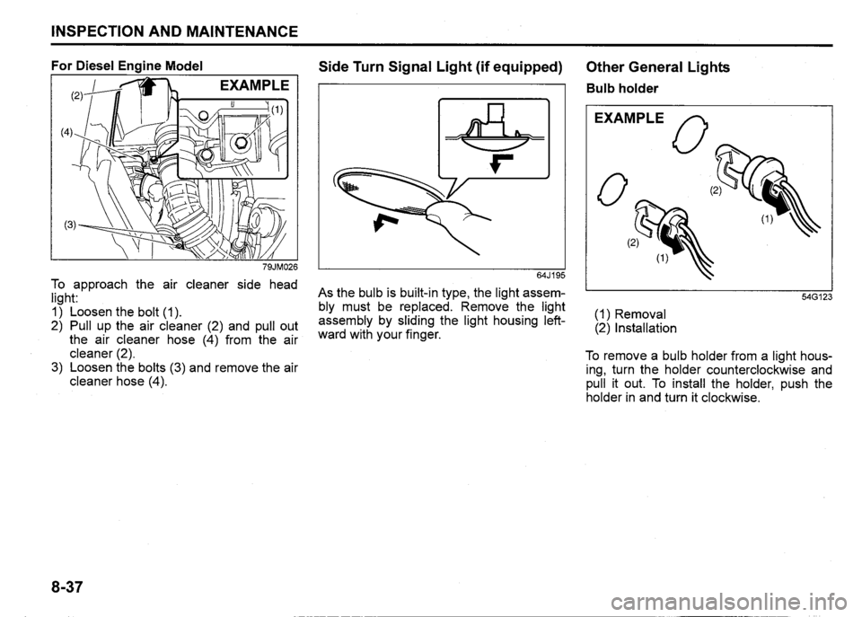 SUZUKI SX4 2009  Owners Manual 