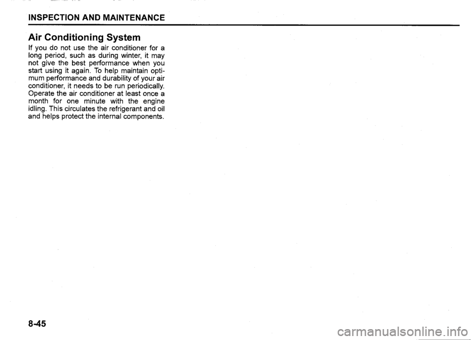 SUZUKI SX4 2009  Owners Manual 