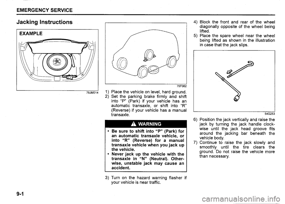 SUZUKI SX4 2009 Owners Manual SUZUKI SX4 2009 Owners Manual