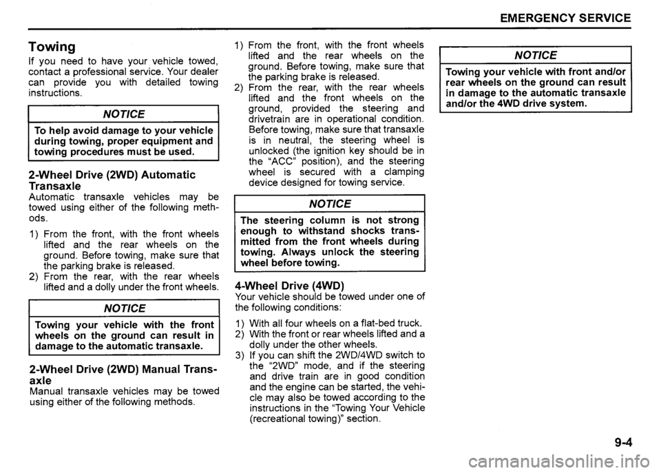 SUZUKI SX4 2009 Owners Manual SUZUKI SX4 2009 Owners Manual