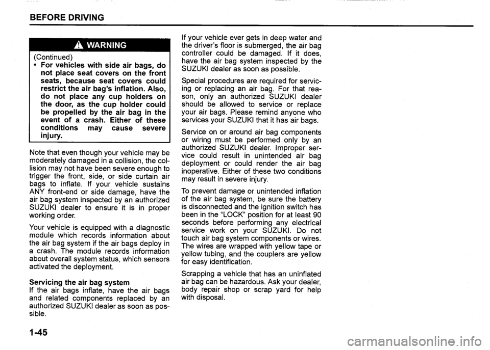 SUZUKI SX4 2009 Workshop Manual SUZUKI SX4 2009 Workshop Manual