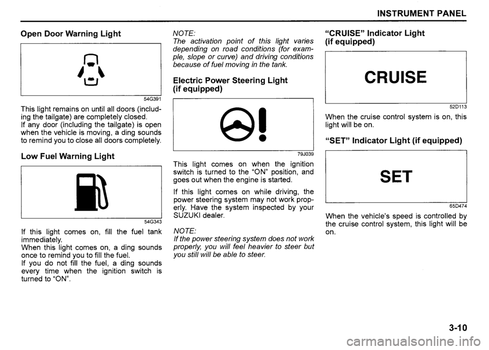 SUZUKI SX4 2012 Manual Online 