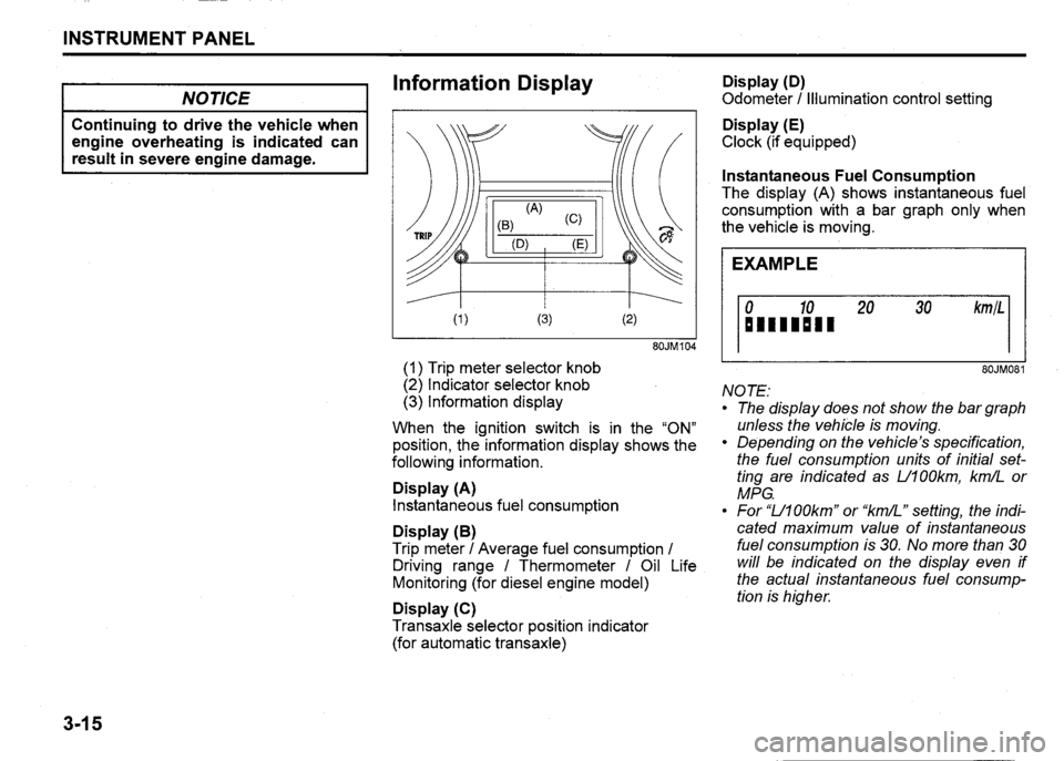 SUZUKI SX4 2012 Manual Online 