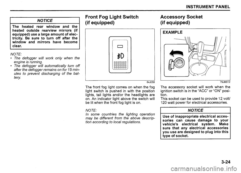 SUZUKI SX4 2009 Owners Manual SUZUKI SX4 2009 Owners Manual